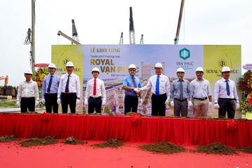 Khởi công tuyến phố thương mại Royal Vạn Phúc tại Van Phuc City