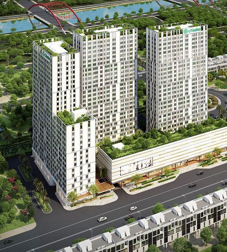 Chung Cư Cao Tầng & Thương Mại - Dịch Vụ - Văn Phòng Lô H1 - 10 (Citisoho)