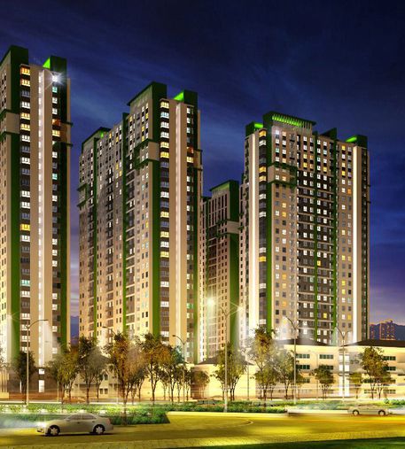 Khu Căn Hộ Cao Tầng 
Diamond Riverside