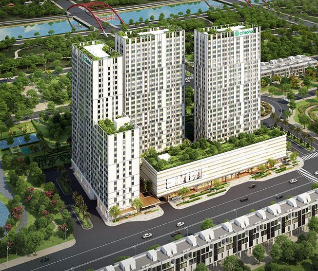 Chung Cư Cao Tầng & Thương Mại - Dịch Vụ - Văn Phòng Lô H1 - 10 (Citisoho)