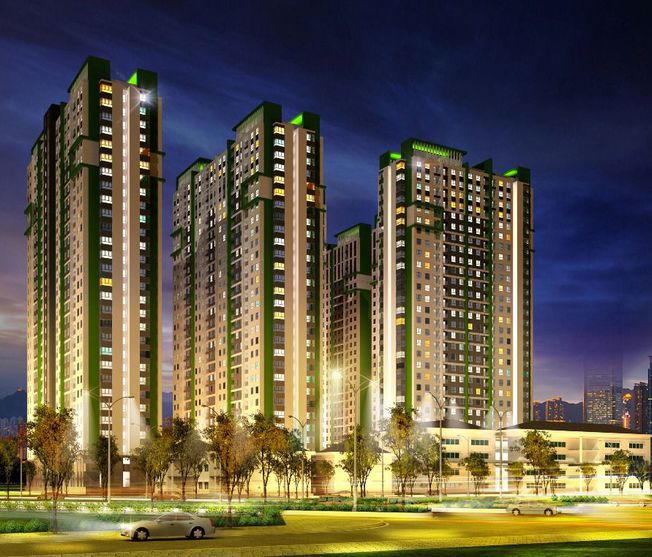 Khu Căn Hộ Cao Tầng 
Diamond Riverside