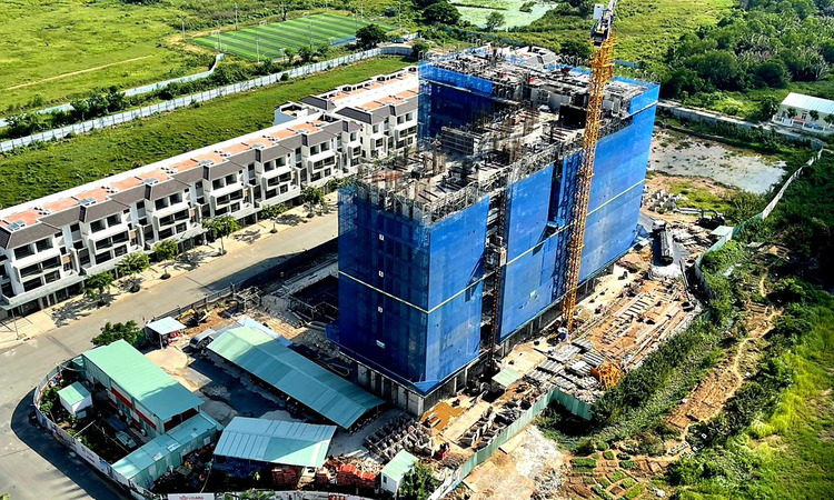 Cập nhật tiến độ thi công dự án CitiAlto 07/2021